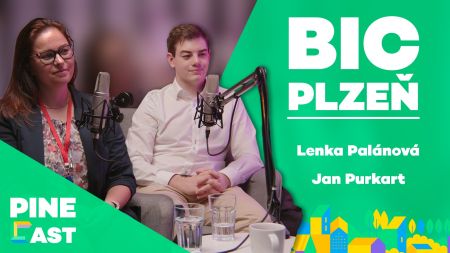PINEcast 2 / Inkubační program BIC Plzeň - Lenka Palánová, Jan Purkart