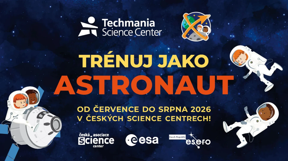 Foto: Techmania Science Center Trénuj jako astronaut 2026