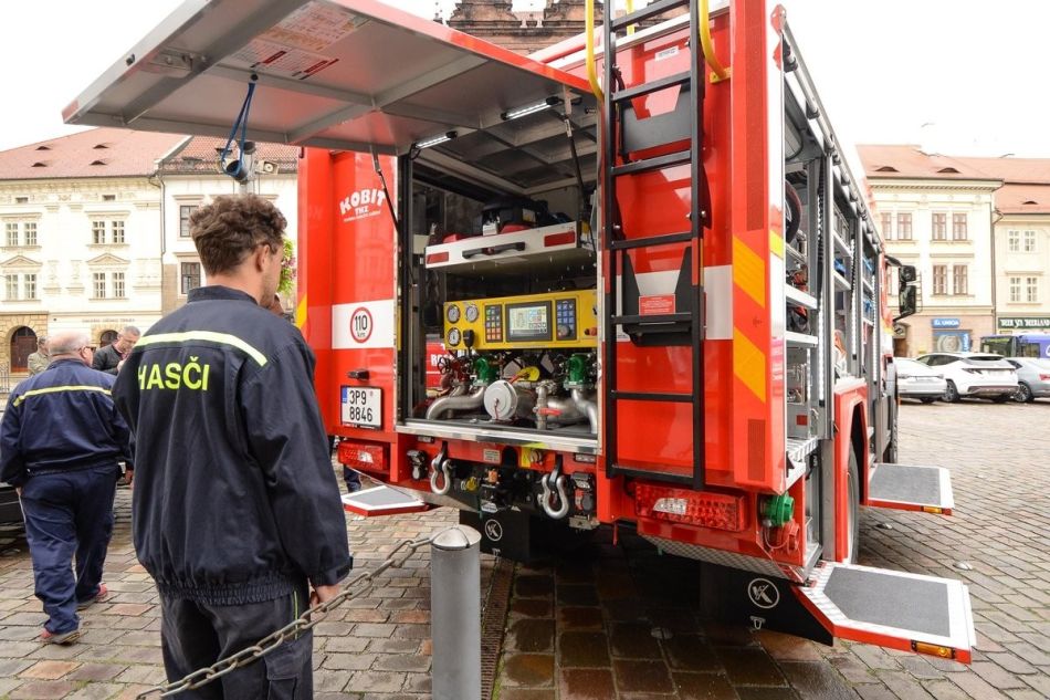 Foto: Martin Pecuch Vozidla pro hasiče