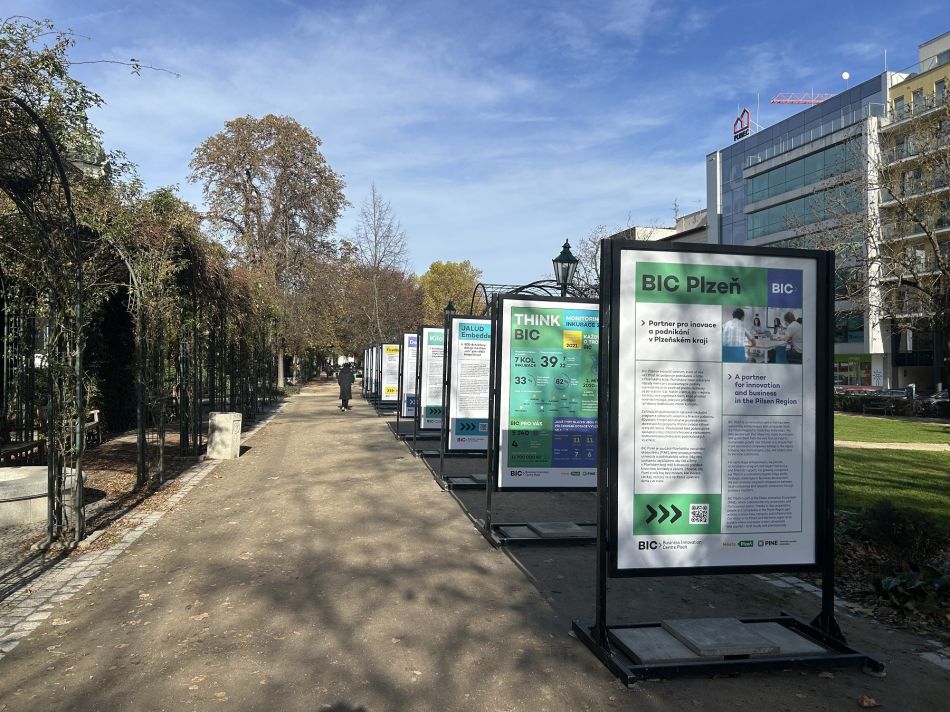 Foto: BIC Plzeň Výstava Inkubace BIC Plzeň v Šafaříkových sadech v Plzni_2_foto BIC Plzeň